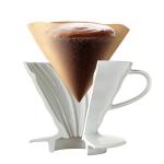 Hario V60 Paper Coffee Filter, Size 02, White, 100ct