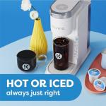 Keurig K-Iced Coffee Maker, Single Serve K-Cup Pod Iced Coffee Maker, With Hot and Cold Coffee Capabilities, Brews Any K-Cup Pod, White
