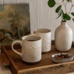 Fringe Studio New York Stoneware Mug, BUMBLE BEE, 3.25" x 4.25", 12 fl. oz, Juliana Tipton Collection (429078)