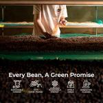 Conihat Whole Bean Coffee - Vietnamese Premium Arabica & Robusta Blend, Dark Roast, Dark Chocolate & Roasted Nut Notes, Bold & Long Aftertaste, Low Acid, Single Origin, Hand-Picked, 8.8 Oz Bag