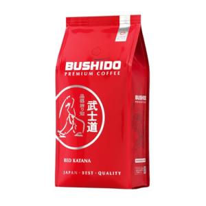 BUSHIDO Red Katana premium arabica whole coffee beans, 2.2 pound (1000g), medium roast