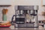 Espressione Combination Stainless Steel Espresso + Coffee Maker, 10 cups