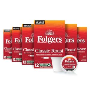 Folgers Classic Medium Roast Coffee K-Cup Pods