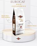 Eurocaf Blend Gold 100% Arabica, Whole Bean Coffee, Medium Roast, 2.2 Ib, Original Italian Coffee (Pack of 1)