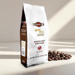 Eurocaf Blend Gold 100% Arabica, Whole Bean Coffee, Medium Roast, 2.2 Ib, Original Italian Coffee (Pack of 1)