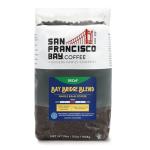 San Francisco Bay Whole Bean Coffee - DECAF Bay Bridge Blend (2lb Bag), Medium Roast, Swiss Water Processed