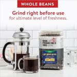 San Francisco Bay Whole Bean Coffee - DECAF Bay Bridge Blend (2lb Bag), Medium Roast, Swiss Water Processed