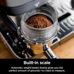 Ninja Luxe Cafe Premier Series, Espresso Machine, Drip Coffee, Rapid Cold Brew, Integrated Grinder, Hands-Free Frother, with Knock Box, Water Filter, Cleaning Tablets, Descaler, ES601GM