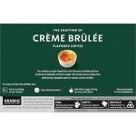 Starbucks K-Cup Coffee Pods, Crème Brûlée Flavored Coffee, Naturally Flavored, 100% Arabica, 1 box (10 pods)