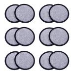 12-Pack Replacement Charcoal Water Filter Discs for Mr. Coffee Brewers Coffee Machines