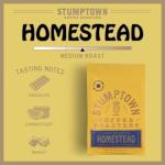 Stumptown Coffee Roasters, Medium Roast Whole Bean Coffee - Homestead Blend 12 Ounce Bag with Flavor Notes of Milk Chocolate, Cherry and Orange