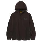 Caterpillar Men's Trademark Banner Hoodie CAT Sweatshirt, Regular and Big & Tall, Coffee Bean Black, Large