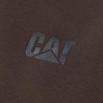 Caterpillar Men's Trademark Banner Hoodie CAT Sweatshirt, Regular and Big & Tall, Coffee Bean Black, Large