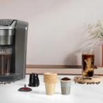 Fanativita Disposable Coffee Filters for My K-Cup, K-Carafe, Cuisinart SS-RFC and Other Large Reusable Filter Cups (Unbleached 100 Count)