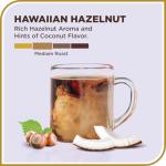 Don Francisco's Hawaiian Hazelnut Whole Bean Coffee, Medium Roast – Flavored 100% Arabica, 20 oz Bag, Premium Coffee for Drip, Pour Over & French Press