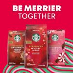 Starbucks Ground Coffee, Medium Roast Coffee, Holiday Blend, 100% Arabica, Limited Edition Holiday Coffee, 1 Bag (10 Oz)