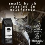 Terra Nera Coffee – Premium Whole Bean – Dark Roast Arabica Colombian Supremo – Authentic Bold Smooth Flavor – Roasted In Small Batches In The USA – Espresso Drip Brew – 1lb Bag With Degas Valve