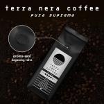 Terra Nera Coffee – Premium Whole Bean – Dark Roast Arabica Colombian Supremo – Authentic Bold Smooth Flavor – Roasted In Small Batches In The USA – Espresso Drip Brew – 1lb Bag With Degas Valve