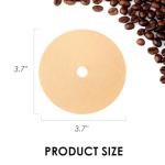 Mimore Percolator Coffee Filters - 300PCS 3.75in Disc Coffee Filters for Percolators - Unbleached Disposable Percolator Filters