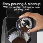 Quiet Electric Coffee Grinder with Stainless Steel Blades