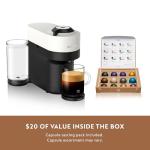 Nespresso Vertuo Pop+ Coffee and Espresso Maker by Breville, Coconut White