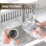 Cold Brew Coffee Maker - 64 Oz Heavy-Duty Glass Mason Jar Pitcher with Stainless Steel Filter, Leak-Proof Lid, Ergonomic Handle & Precision Pour Spout – Ideal for Iced Coffee, Tea, Cold Brew (Black)