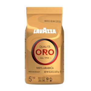 Lavazza QualitÃ Oro 2.2lb, Medium Roast, 100% Arabica