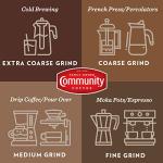 Community Coffee Signature Blend Whole Bean Coffee, Dark Roast, 12 oz Bag (Pack of 1)