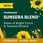 Starbucks K-Cup Coffee Pods, Sunsera Blend For Keurig Coffee Makers, 100% Arabica, 1 Box (40 Pods)