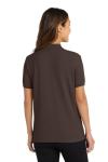 Joe's USA Ladies Short Sleeve Polo Shirt-4XL-Coffee Bean