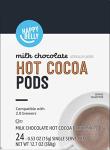 Happy Belly Hot Cocoa Pods, Milk Chocolate, 24 Count