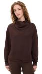 Varley Women's Betsy Sweatshirt, Coffee Bean, Brown, M