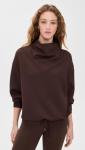 Varley Women's Betsy Sweatshirt, Coffee Bean, Brown, M
