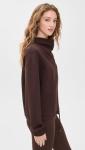Varley Women's Betsy Sweatshirt, Coffee Bean, Brown, M