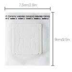 Ayevision 100Pcs Portable Coffee Filter Paper Hanging Ear Drip Coffee Bag Single Serve Disposable Drip Coffee Filter Perfect for Travel, Camping, Home, Office