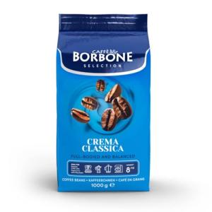 Caffè Borbone Whole Bean Coffee, Medium Roast Arabica and Robusta Blend, Crema Classica, Full-Bodied and Balanced Italian Coffee, 2.2 lb Bag