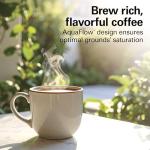 Hamilton Beach 2-Way 12 Cup Programmable Drip Hot and Iced Coffee Maker & Single Serve Coffee Machine, Glass Carafe, Auto Pause and Pour, Black (47500J)