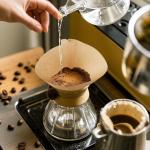 200 Count V02 Coffee Filters – Natural Unbleached Cone Coffee Filter Paper for Hario V60 and Pour Over Brewers, 2–4 Cup Disposable Coffee Filters, Brown Paper Coffee Filter