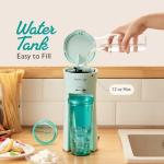 HyperChiller EHC824 Iced & Hot Coffee Maker, Adjustable Flow/Strength Lever, Includes 20 Oz. Tumbler & Reusable Straw, Compatible with Coffee Grounds, Removable, Reusable Mesh Filter, Mint