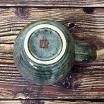 Kutani Porcelain Gold Flower Coffee Mug