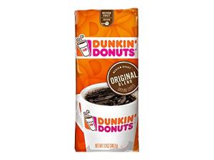Dunkin' Original Blend Medium Roast Ground Coffee, 12 Ounce