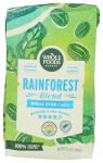 Whole Foods Market, Rainforest Blend Medium-Dark Roast Whole Bean Coffee, Cocoa, Caramel & Toasted Almond, 12 Ounce