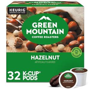 Green Mountain Hazelnut Coffee K-Cup Pods, 32 Count
