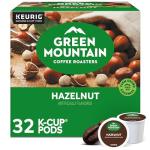Green Mountain Hazelnut Coffee K-Cup Pods, 32 Count