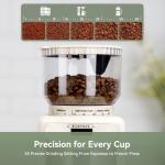 Gevi 20 Bar Espresso Coffee Machine with Burr Grinder Set | 35 Precise Grind Settings | Milk Frother for Latte Cappuccino | Professional Home Barista Kit | Gift for Coffee Lovers