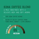 Amazon Brand - Happy Belly Medium Roast Coffee Pods, Kona Blend, Compatible with Keurig 2.0 K-Cup Brewers, 100 Count