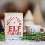 Stumptown Coffee Roasters, Medium Roast Whole Bean Coffee - Elf Parade Holiday Blend, Flavor Notes of Butterscotch, Chocolate and Baking Spice - 10.5 Ounce Bag