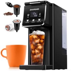 Shardor Single Serve Hot & Iced Coffee Maker