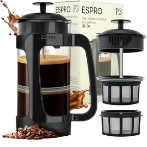 ESPRO P3 French Press - Grit-Free Coffee & Tea