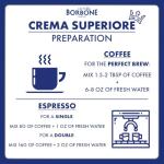 Caffè Borbone Crema Superiore Whole Bean Coffee